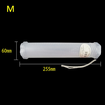 1Pcs Σχήμα κυλίνδρου Student Supplies Θήκη μολυβιού Θήκη στυλό PP Φορητή ρυθμιζόμενη οργάνωση στυλό Διαφανής