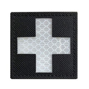 IR Punase Risti parameediku EMT EMS Armee lahingumeediku esmaabiplaastrid Helkur taktikalise meditsiinilise sümboolika plaastri märk