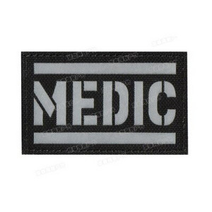 IR Punase Risti parameediku EMT EMS Armee lahingumeediku esmaabiplaastrid Helkur taktikalise meditsiinilise sümboolika plaastri märk