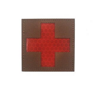 IR Punase Risti parameediku EMT EMS Armee lahingumeediku esmaabiplaastrid Helkur taktikalise meditsiinilise sümboolika plaastri märk