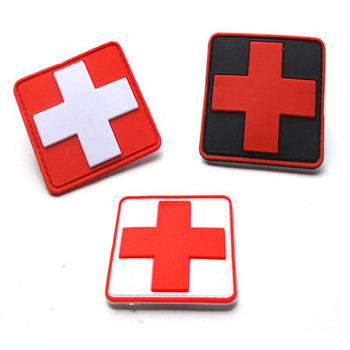 IR Red Cross Paramedic EMT EMS Army Combat Medic First Aid Patches Светлоотразителни тактически медицински знаци Patch значка