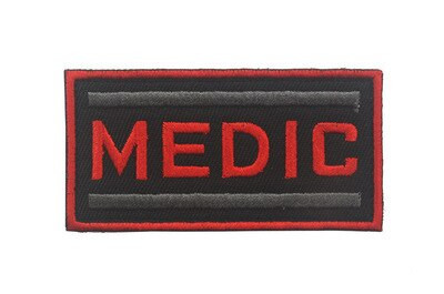 IR Red Cross Paramedic EMT EMS Army Combat Medic First Aid Patches Светлоотразителни тактически медицински знаци Patch значка