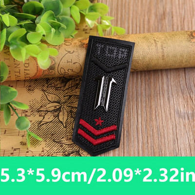 3D metalinis apvalus juodas PU odos siuvinėjimo pleistrai drabužiams aplikacijos Karūnėlė Bitė Ženkliukas Juostelės lipdukas Siuvinėti drabužių pleistrą