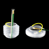 Nešiojamų sulankstomų dažymo šepetėlių laikiklio valymas dėklo plovimo rašiklio kibirui P15F