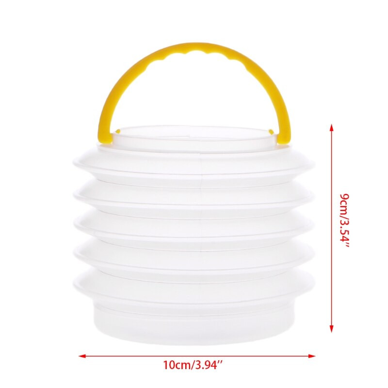 Nešiojamų sulankstomų dažymo šepetėlių laikiklio valymas dėklo plovimo rašiklio kibirui P15F