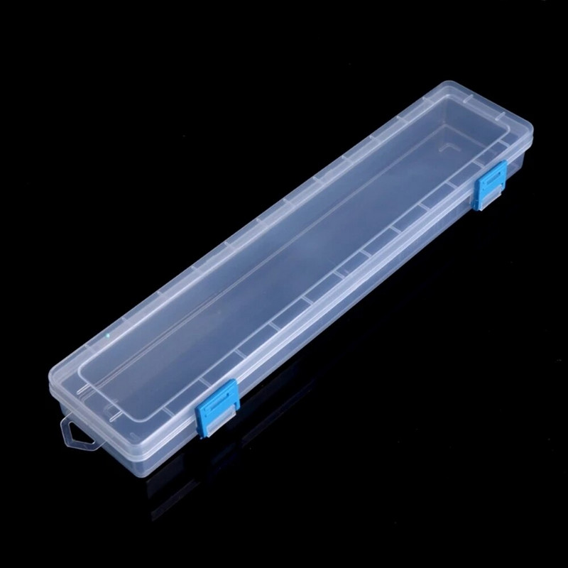 1vnt tapybos pieštukų dėžutė piešimo teptuko laikymo dėklas 33x7x3,5 cm 18,5 * 7 cm plastikinis akvarelės rašiklio konteinerio piešimo įrankių organizatorius