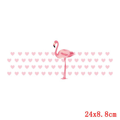 Cartoon Love Θερμική μεταφορά θερμότητας για σίδερο ρούχων σε πολύχρωμα ζώα Μεταφορές για ρούχα Απλικές για πλενόμενο μπλουζάκι