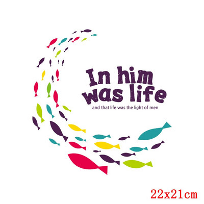 Cartoon Love Θερμική μεταφορά θερμότητας για σίδερο ρούχων σε πολύχρωμα ζώα Μεταφορές για ρούχα Απλικές για πλενόμενο μπλουζάκι