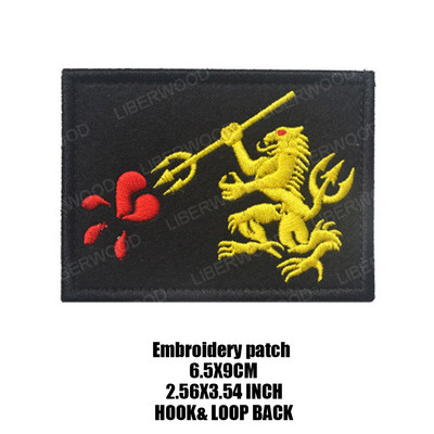 Μαύρη γενειάδα Blackbeard Pirate Flag Patch Edward Forward Reflective Patch Tactical Trident Patch Patch