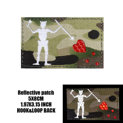 Μαύρη γενειάδα Blackbeard Pirate Flag Patch Edward Forward Reflective Patch Tactical Trident Patch Patch