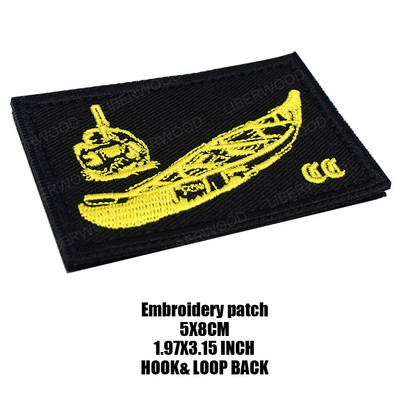 Μαύρη γενειάδα Blackbeard Pirate Flag Patch Edward Forward Reflective Patch Tactical Trident Patch Patch