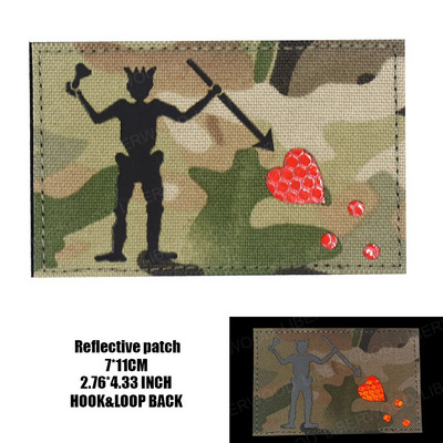 Μαύρη γενειάδα Blackbeard Pirate Flag Patch Edward Forward Reflective Patch Tactical Trident Patch Patch