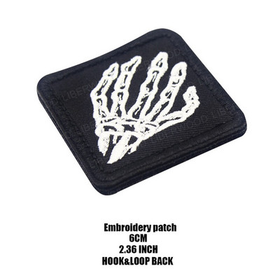 Μαύρη γενειάδα Blackbeard Pirate Flag Patch Edward Forward Reflective Patch Tactical Trident Patch Patch