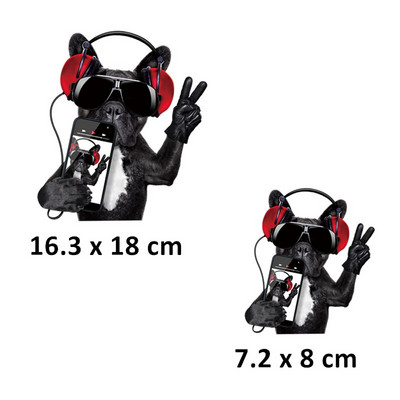 Ferocious Animal sălbatic transfer de căldură autocolant Diy fier pe patch-uri pentru haine tricouri insigne aplicate lavabile la căldură