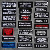 Кръпка за бродерия на дрехи Апликация Гладене Шевни принадлежности Декоративни значки за личен характер