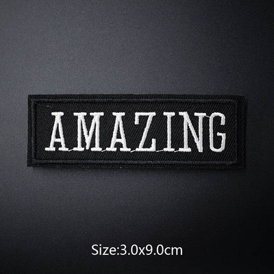 Кръпка за бродерия на дрехи Апликация Гладене Шевни принадлежности Декоративни значки за личен характер