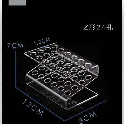 Θήκη πινέλου 96 οπών Ακρυλική θήκη για στυλό Επιτραπέζια βάση οργάνωσης για μολύβια Πινέλα βαφής Μαρκαδόροι Οθόνη και αποθήκευση στο σπίτι