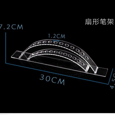 Θήκη πινέλου 96 οπών Ακρυλική θήκη για στυλό Επιτραπέζια βάση οργάνωσης για μολύβια Πινέλα βαφής Μαρκαδόροι Οθόνη και αποθήκευση στο σπίτι