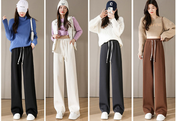 Laia mudeliga paeltega spordipüksid