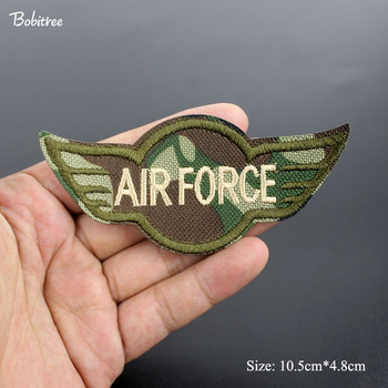 Στρατιωτικά μπαλώματα Κεντητικό σίδερο στο ράψιμο Σήματα Στρατού της Αμερικανικής Αεροπορίας για αξεσουάρ ένδυσης