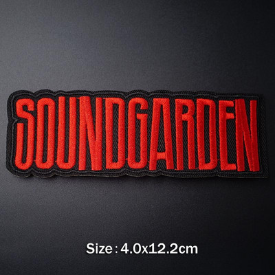 PUNK Band DIY Iron On Embroidered Badges Αυτοκόλλητα Hippie Patches για ρούχα