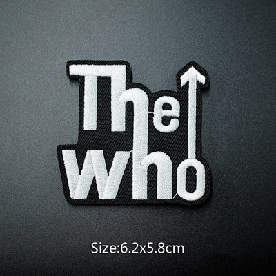 PUNK Band DIY Iron On Embroidered Badges Αυτοκόλλητα Hippie Patches για ρούχα