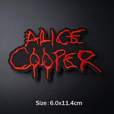 PUNK Band DIY Iron On Embroidered Badges Αυτοκόλλητα Hippie Patches για ρούχα