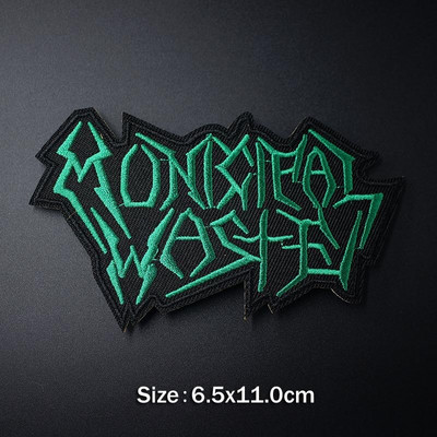 PUNK Band DIY Iron On Embroidered Badges Αυτοκόλλητα Hippie Patches για ρούχα