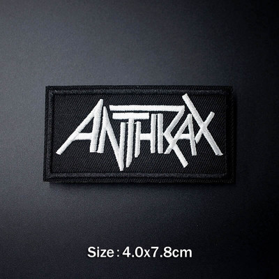 PUNK Band DIY Iron On Embroidered Badges Αυτοκόλλητα Hippie Patches για ρούχα