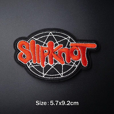 PUNK Band DIY Iron On Embroidered Badges Αυτοκόλλητα Hippie Patches για ρούχα