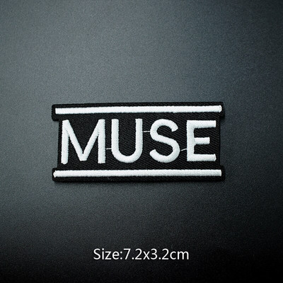 PUNK Band DIY Iron On Embroidered Badges Αυτοκόλλητα Hippie Patches για ρούχα