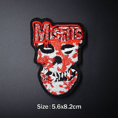 PUNK Band DIY Iron On Embroidered Badges Αυτοκόλλητα Hippie Patches για ρούχα