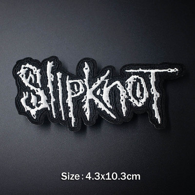 PUNK Band DIY Iron On Embroidered Badges Αυτοκόλλητα Hippie Patches για ρούχα