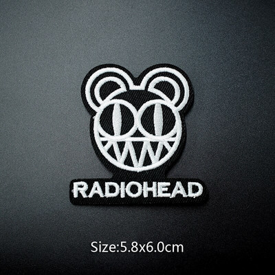 PUNK Band DIY Iron On Embroidered Badges Αυτοκόλλητα Hippie Patches για ρούχα