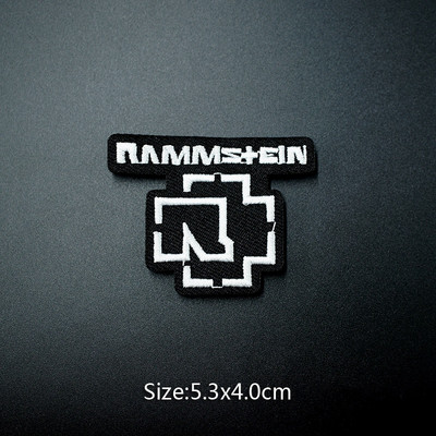 PUNK Band DIY Iron On Embroidered Badges Αυτοκόλλητα Hippie Patches για ρούχα