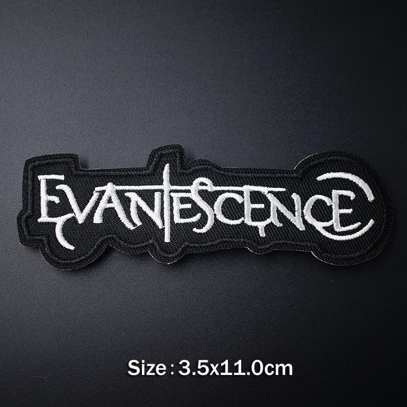 PUNK Band DIY Iron On Embroidered Badges Αυτοκόλλητα Hippie Patches για ρούχα