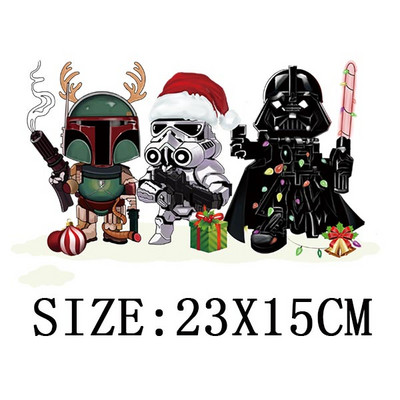 Χριστουγεννιάτικα μπαλώματα για ρούχα DIY Αυτοκόλλητο για μεταφορά θερμότητας πλενόμενο σίδερο σε μπάλωμα Μπλουζάκι με κουκούλα Christmas Girl Deer Απλικέ