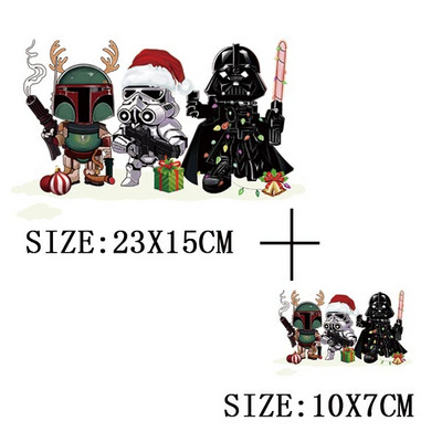 Χριστουγεννιάτικα μπαλώματα για ρούχα DIY Αυτοκόλλητο για μεταφορά θερμότητας πλενόμενο σίδερο σε μπάλωμα Μπλουζάκι με κουκούλα Christmas Girl Deer Απλικέ