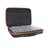 60 de sticle design cu fermoar capac de protecție rezistent la șoc instrument portabil de broderie margele geantă de mână pictură cu diamant cutie de depozitare de călătorie