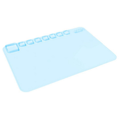 Silicone Water Media Mat For Resin And Crafts Non-Stick Craft Mat For Painting Ink Blending Watercoloring Stamping Crafting Tool