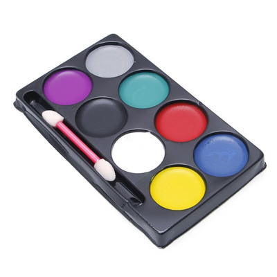 8 Colors Body Face Paint Kit Art Makeup Painting Pigment Fancy Dress Up Party DropShipping