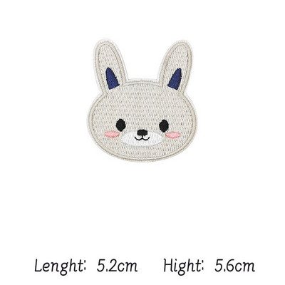 Χαριτωμένο Λιοντάρι Ζώο Κέντημα Αυτοκόλλητα Παιδικά Ρούχα Διακόσμηση Σιδερένιο μπάλωμα Αυτοκόλλητα Ράψιμο Κεντητά Ρούχα σε μπαλώματα