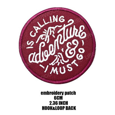 Õues loodus Kuu Öötelk Telkimine Reisijalatsid Patch Seiklus Matkamine Ronimine Edasi Gorilla aplikatsioon seljakoti jaoks