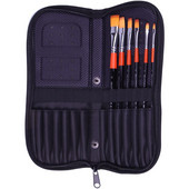 Creion multifuncțional, stilou acuarelă, pungă cu pensulă cu ulei, care poate fi rulată, geantă groasă de pânză, pentru pachete, guașă, respirabilă.