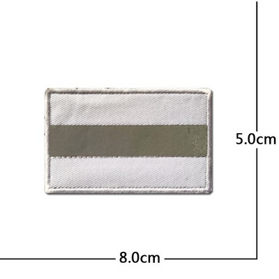 Vene helkur Tikitud plaaster standardne taktikaline moraal kõrge kvaliteediga sõjaväe seljakott vest rinnamärk konks aas aplikatsioon