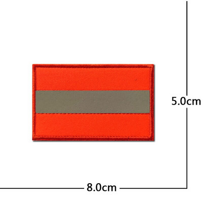 Vene helkur Tikitud plaaster standardne taktikaline moraal kõrge kvaliteediga sõjaväe seljakott vest rinnamärk konks aas aplikatsioon