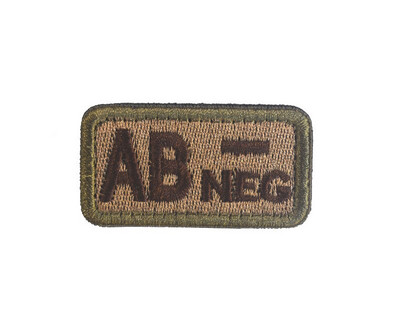 Vércsoport foltok horoghurok hímzés katonai taktika jelvény kabát hátizsákhoz barkács varró szövet A+POS O-NEG tapaszok