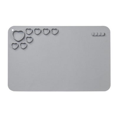 Silikoninis dažymo kilimėlis vandeniui atsparus kilimėlis Nelipnus silikoninis amatų kilimėlis tapybai maišyti akvareles štampuoti kūrybos įrankis