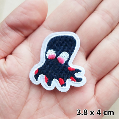 Madingi siuvinėjimo pleistrai drabužiams Striukė Džinsai Aplikacijos Lipdukai Drabužiai Ženkliukai Geležis ant pleistro Juoda Balta Gyvūnų raidė