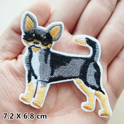 Madingi siuvinėjimo pleistrai drabužiams Striukė Džinsai Aplikacijos Lipdukai Drabužiai Ženkliukai Geležis ant pleistro Juoda Balta Gyvūnų raidė